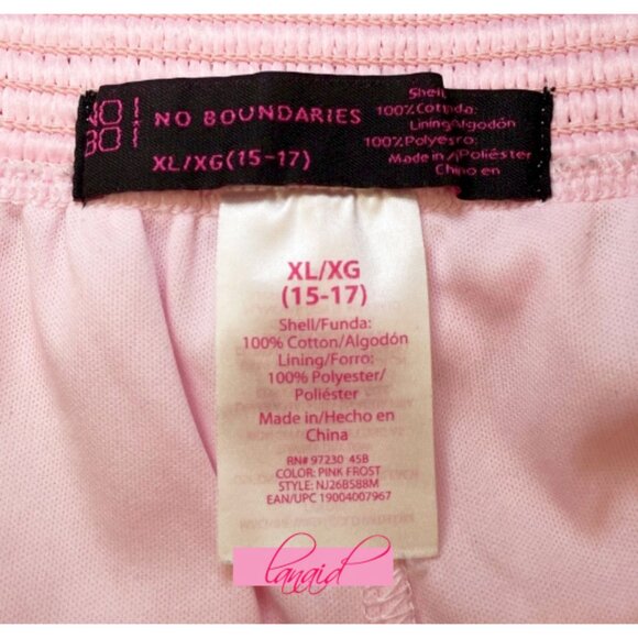 NOBO Tiered Crochet Shorts Layered Pink Floral Lace Knit Cut-Outs Cutouts Skort - Picture 6 of 7